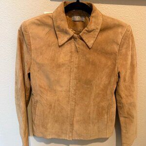 Kate Hill Tan Leather Women's Jacket